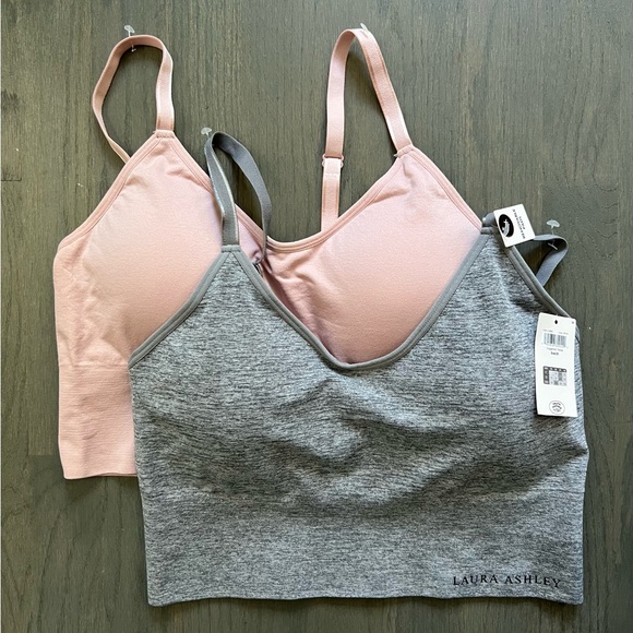 Laura Ashley Seamless Bralette SET OF 2 - Picture 3 of 5